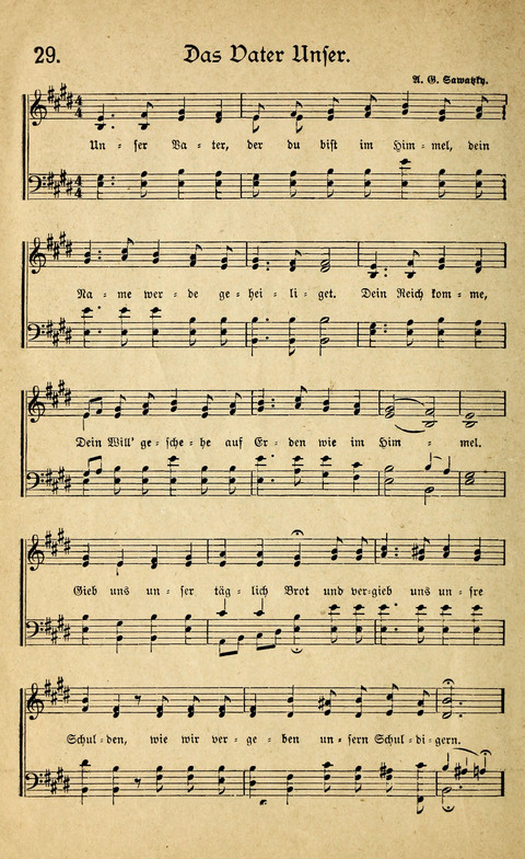 Sänger-Bote: ein Liederbuch für Kirche und Haus (4th. ed.) page 32