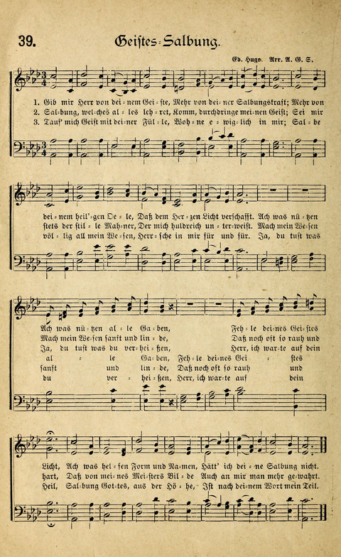 Sänger-Bote: ein Liederbuch für Kirche und Haus (4th. ed.) page 44