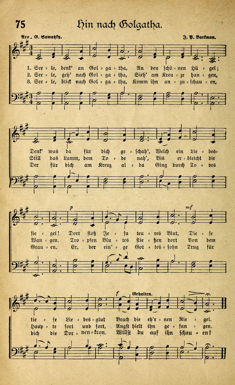 Sänger-Bote: ein Liederbuch für Kirche und Haus (4th. ed.) page 84