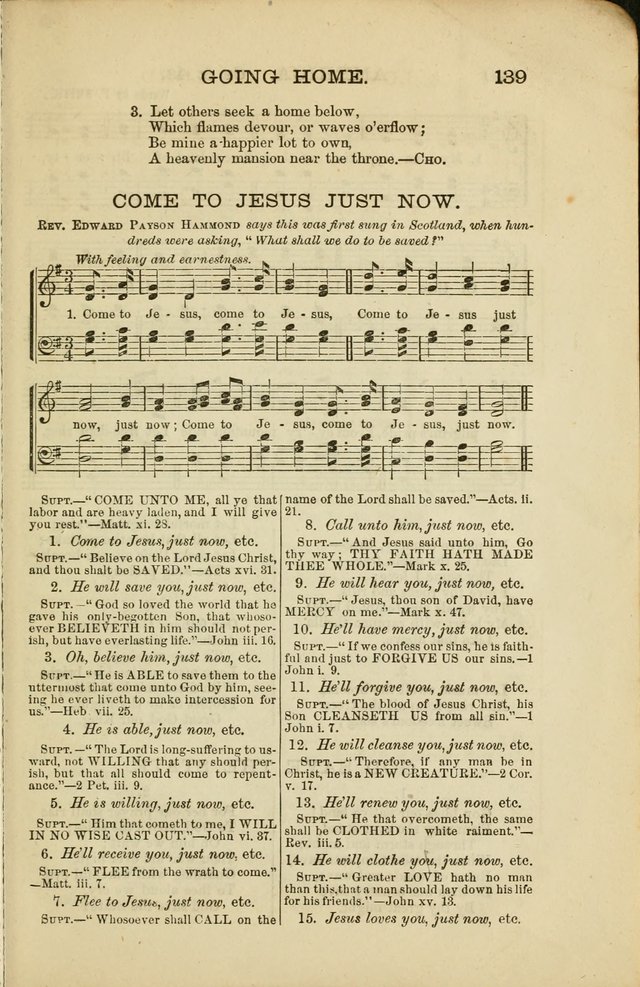 Sabbath Carols : A New Collection of Music and Hymns page 134