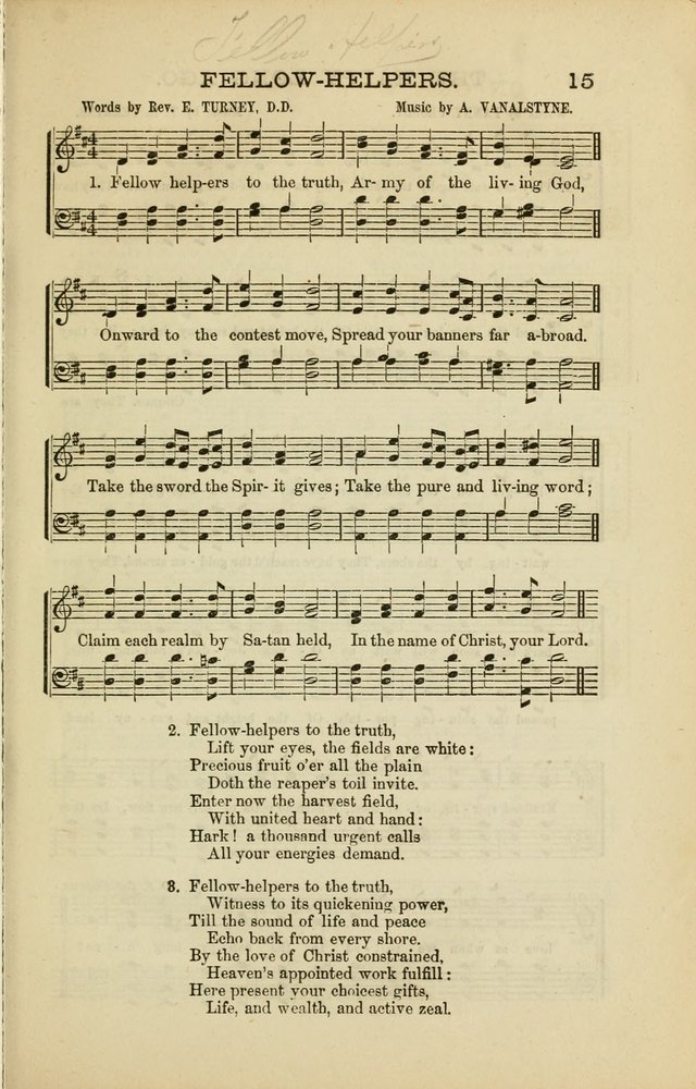 Sabbath Carols : A New Collection of Music and Hymns page 14