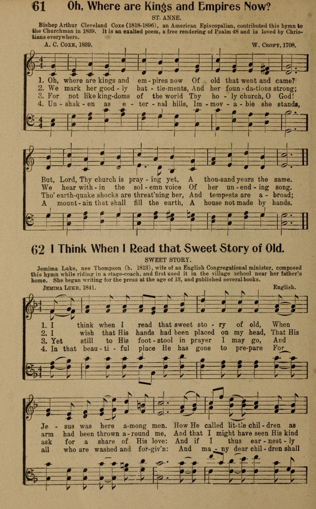Songs of the Christian Centuries: the book of a hundred immortal hymns, with brief biographical and descriptive notes. page 43