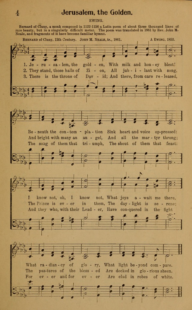 Songs of the Christian Centuries: the book of a hundred immortal hymns, with brief biographical and descriptive notes. page 6