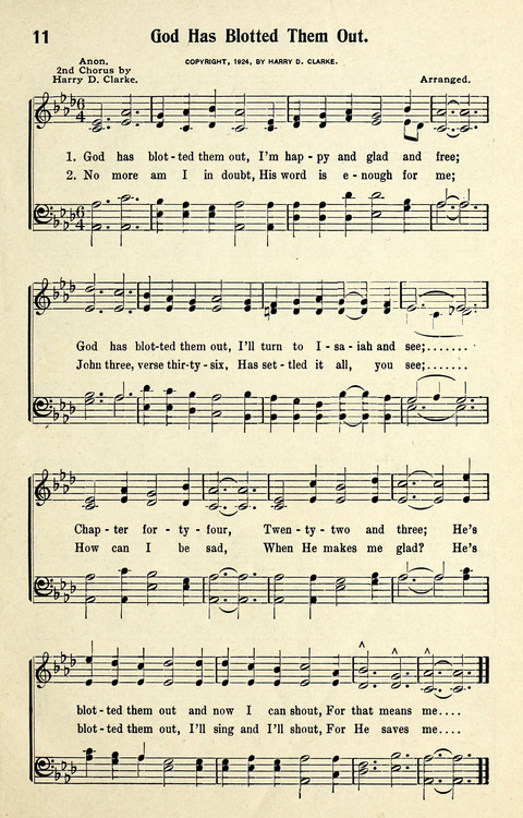 Songs and Choruses for Fishers of Men page 7
