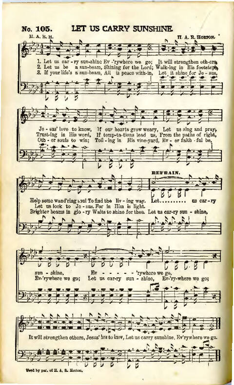 Song Crown: A new compilation of Sweet Gospel Songs page 106