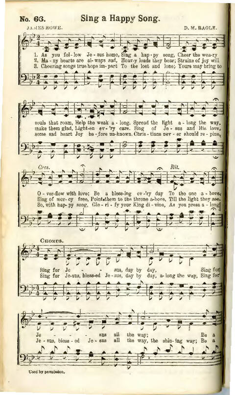 Song Crown: A new compilation of Sweet Gospel Songs page 66