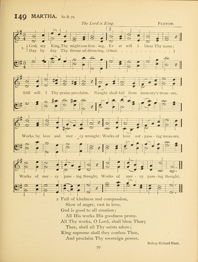 School and College Hymnal: a collection of hymns and of selections for responsive readings page 101