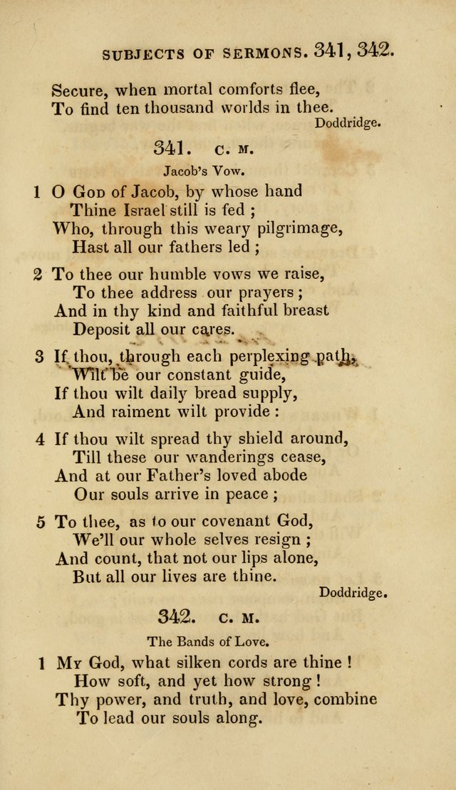The Springfield Collection of Hymns for Sacred Worship page 250