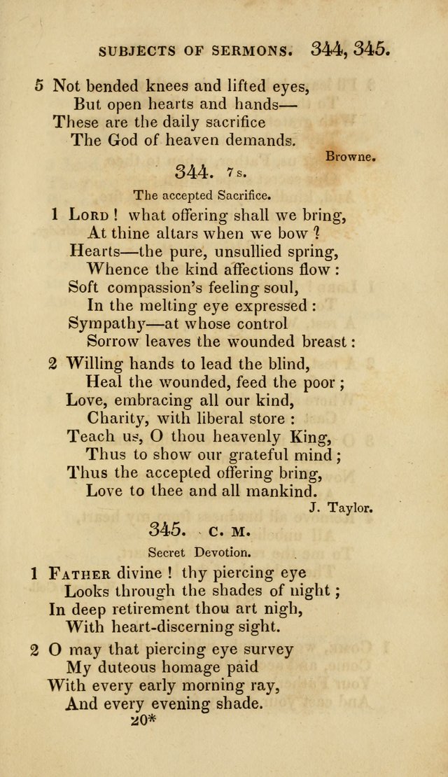 The Springfield Collection of Hymns for Sacred Worship page 252