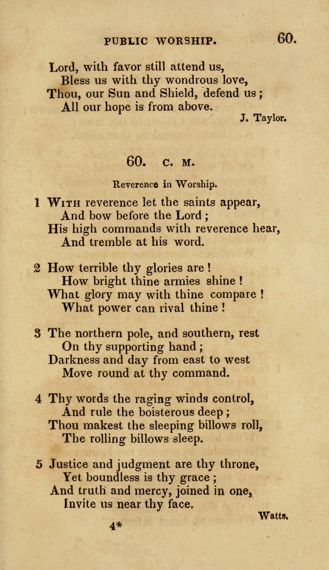 The Springfield Collection of Hymns for Sacred Worship page 60