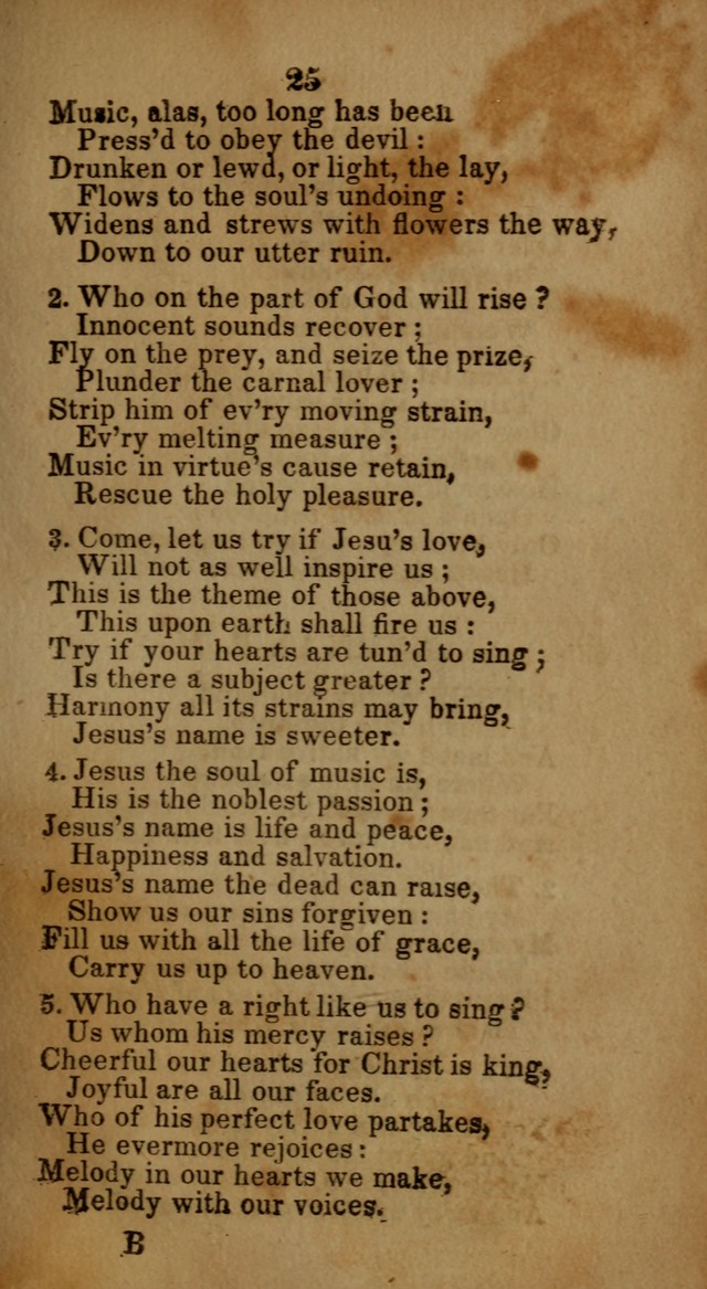 Social and Camp-meeting Songs, for the Pious (9th ed. enl.) page 25