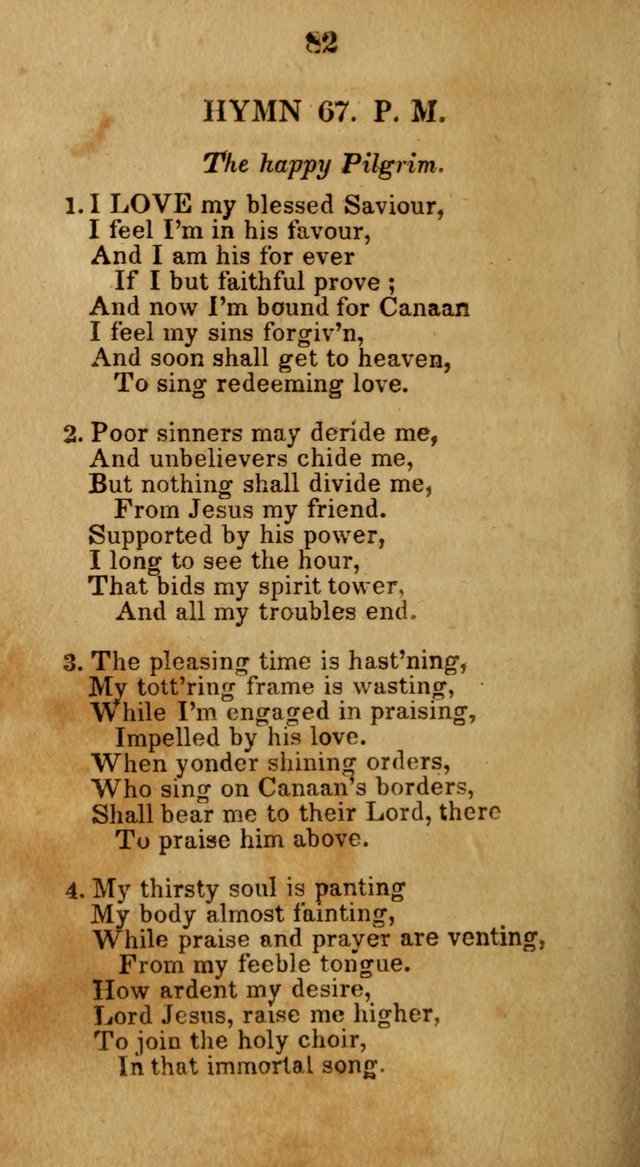 Social and Camp-meeting Songs, for the Pious (9th ed. enl.) page 82