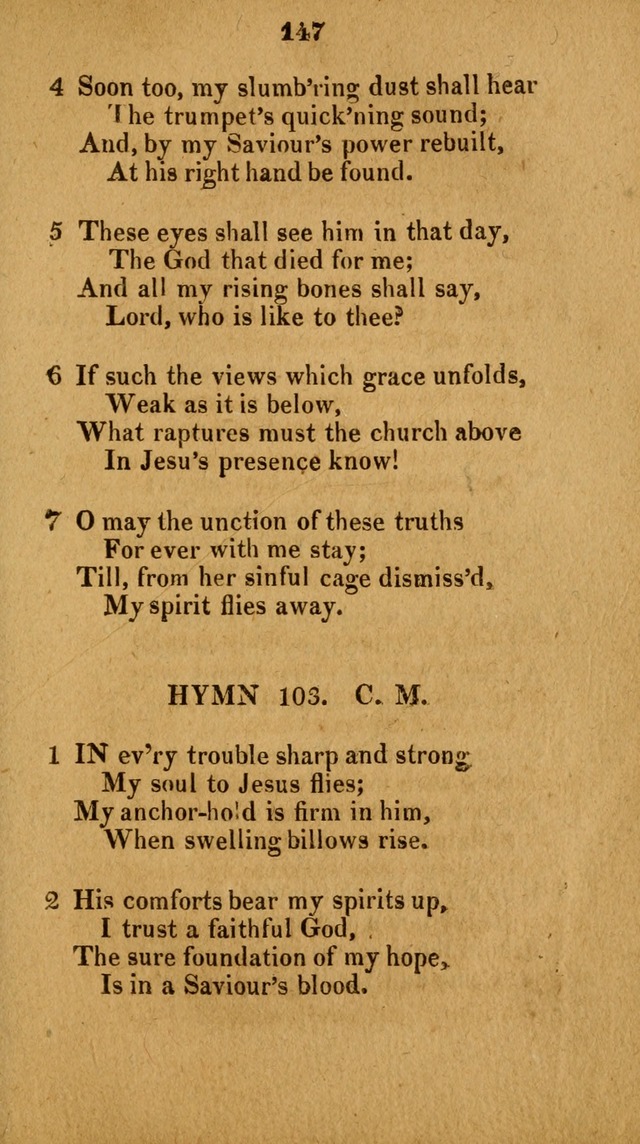 Social and Campmeeting Songs For the Pious (4th ed.) page 147