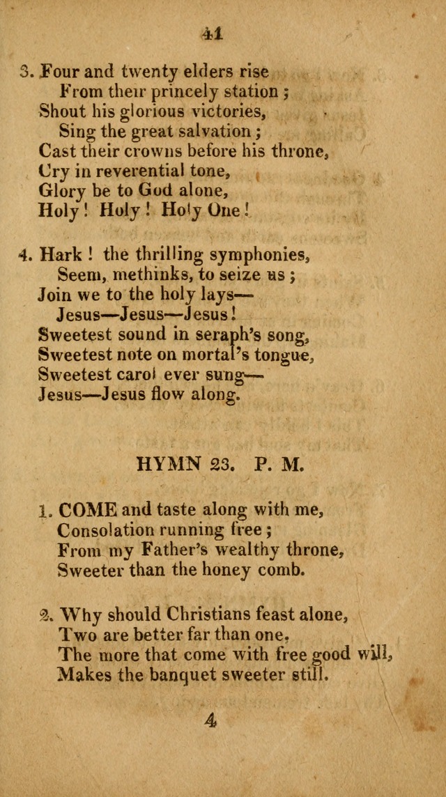 Social and Campmeeting Songs For the Pious (4th ed.) page 41