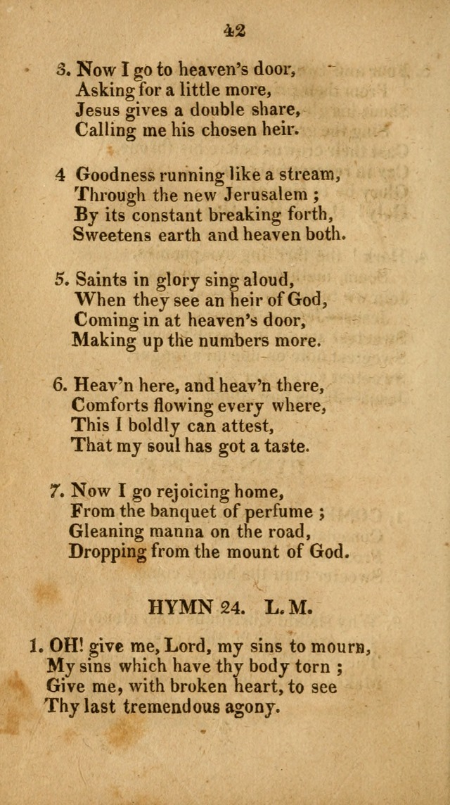 Social and Campmeeting Songs For the Pious (4th ed.) page 42