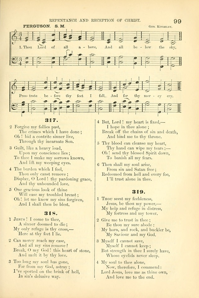 Songs for Christian worship in the Chapel and Family: selected from the "Songs of the church" page 112