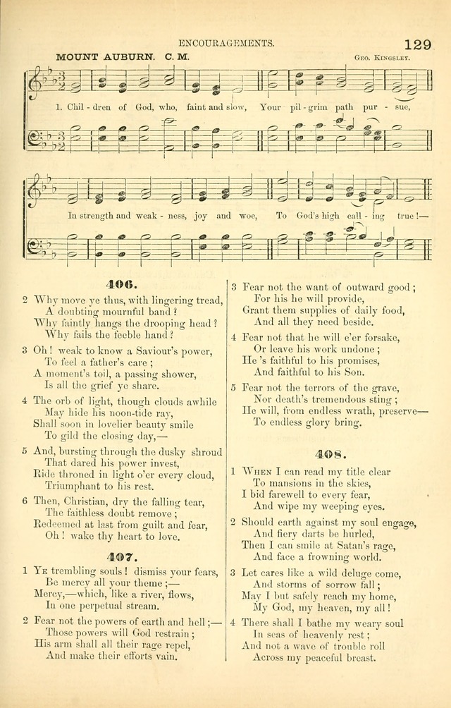 Songs for Christian worship in the Chapel and Family: selected from the "Songs of the church" page 142
