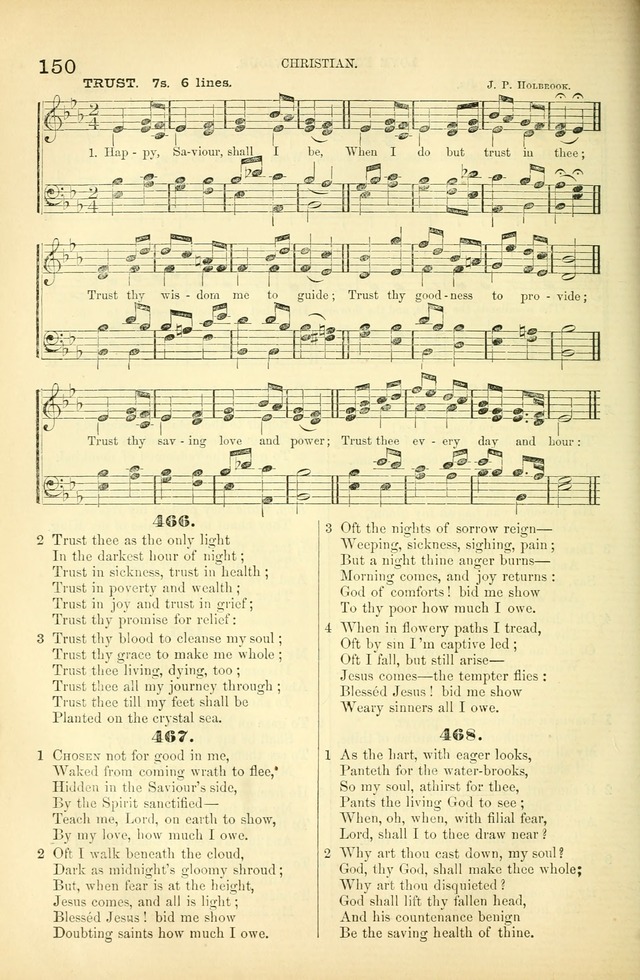 Songs for Christian worship in the Chapel and Family: selected from the "Songs of the church" page 163