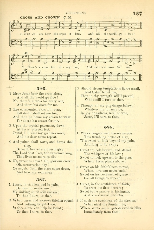 Songs for Christian worship in the Chapel and Family: selected from the "Songs of the church" page 200