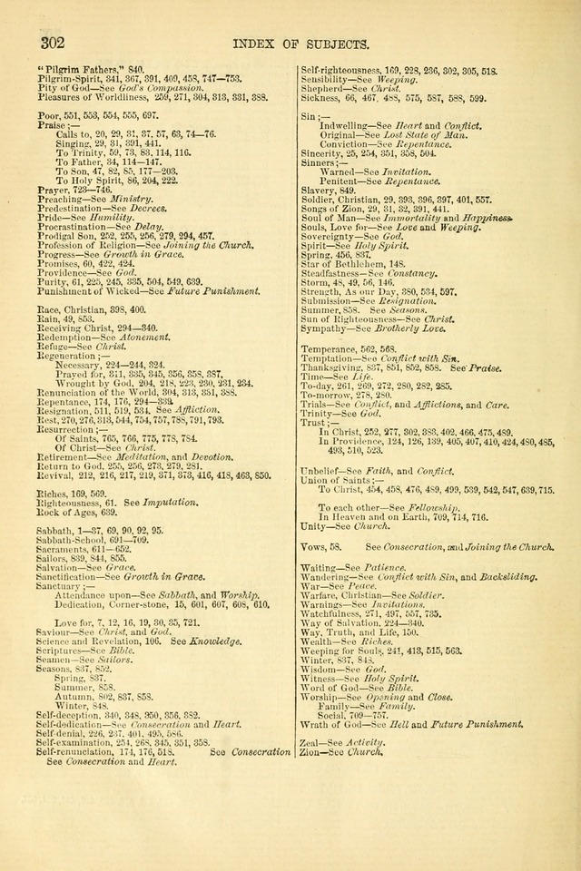 Songs for Christian worship in the Chapel and Family: selected from the "Songs of the church" page 315