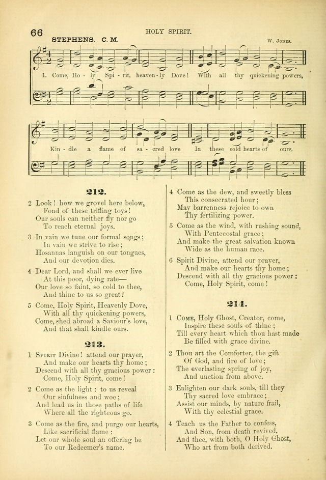 Songs for Christian worship in the Chapel and Family: selected from the "Songs of the church" page 79