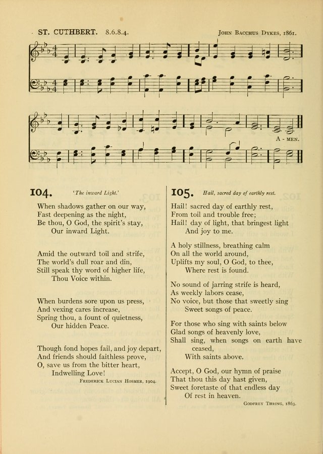 Services for Congregational Worship. The New Hymn and Tune Book page 160