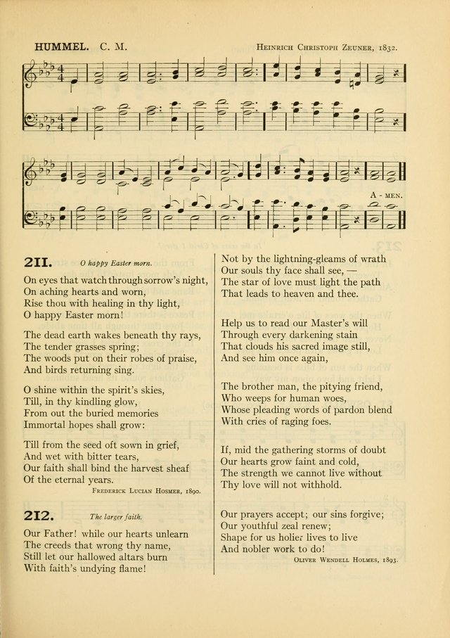 Services for Congregational Worship. The New Hymn and Tune Book page 243