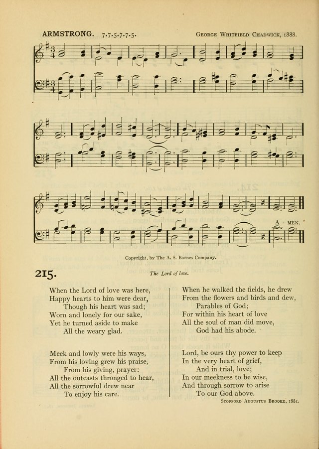 Services for Congregational Worship. The New Hymn and Tune Book page 246