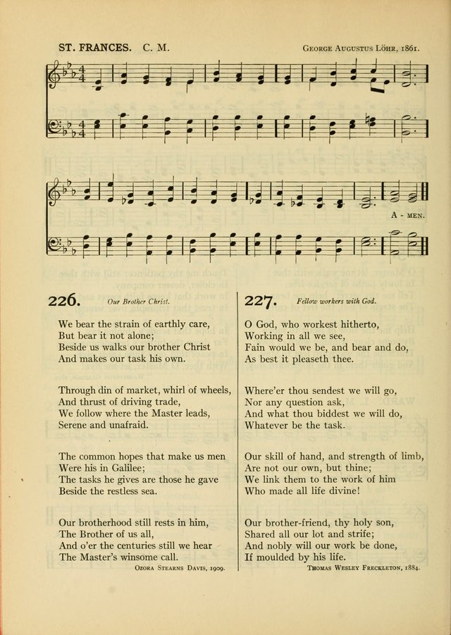 Services for Congregational Worship. The New Hymn and Tune Book page 254