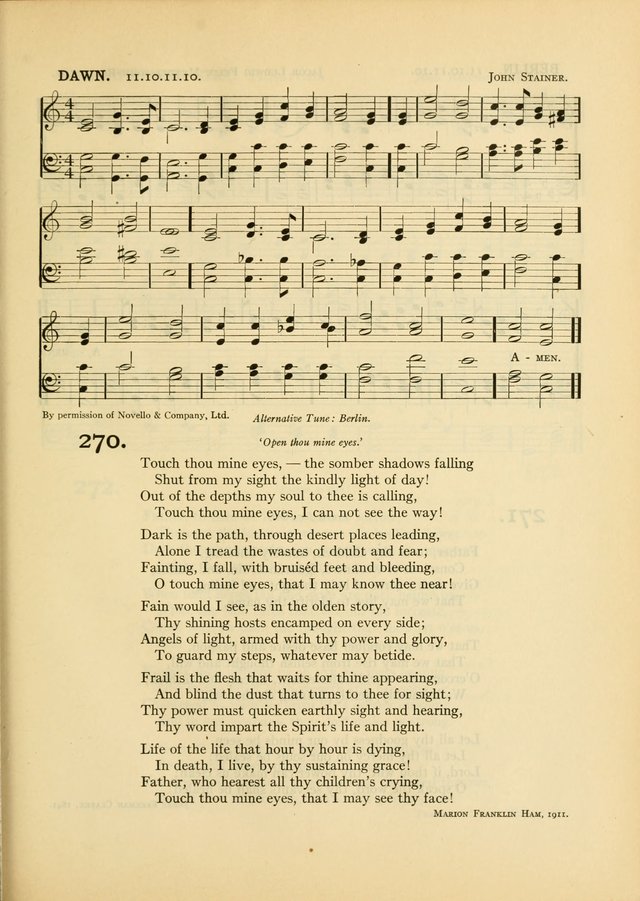 Services for Congregational Worship. The New Hymn and Tune Book page 283