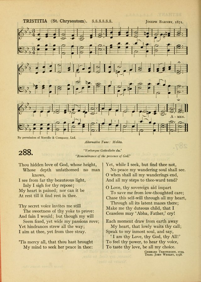 Services for Congregational Worship. The New Hymn and Tune Book page 298