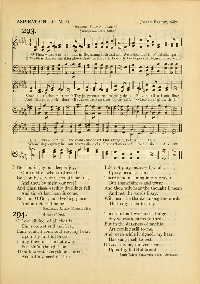 Services for Congregational Worship. The New Hymn and Tune Book page 301