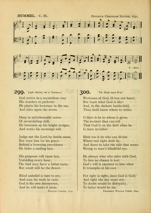 Services for Congregational Worship. The New Hymn and Tune Book page 304