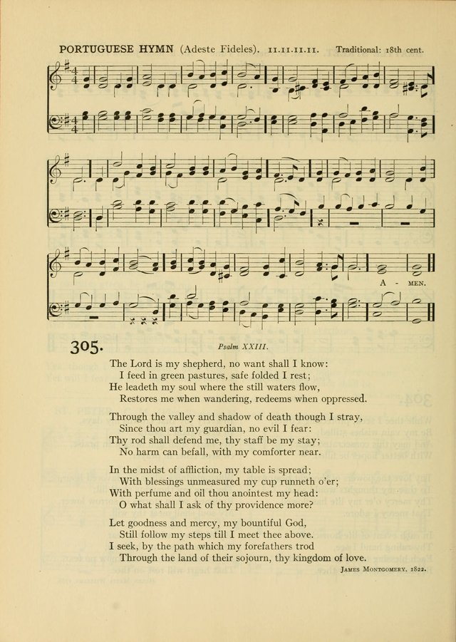 Services for Congregational Worship. The New Hymn and Tune Book page 308