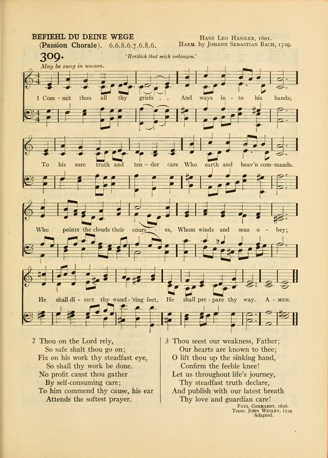 Services for Congregational Worship. The New Hymn and Tune Book page 311