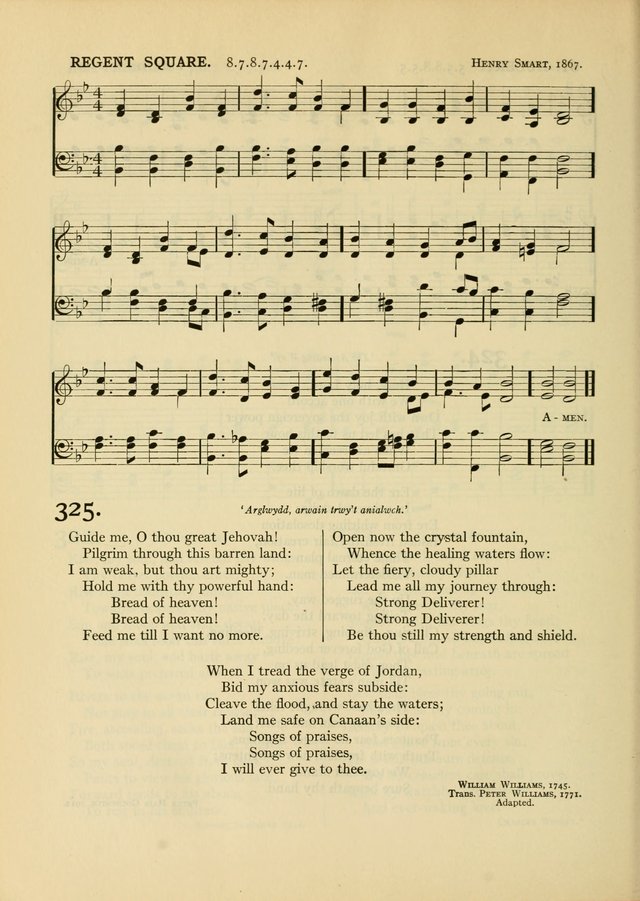 Services for Congregational Worship. The New Hymn and Tune Book page 322