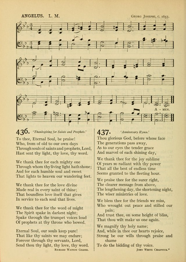 Services for Congregational Worship. The New Hymn and Tune Book page 398