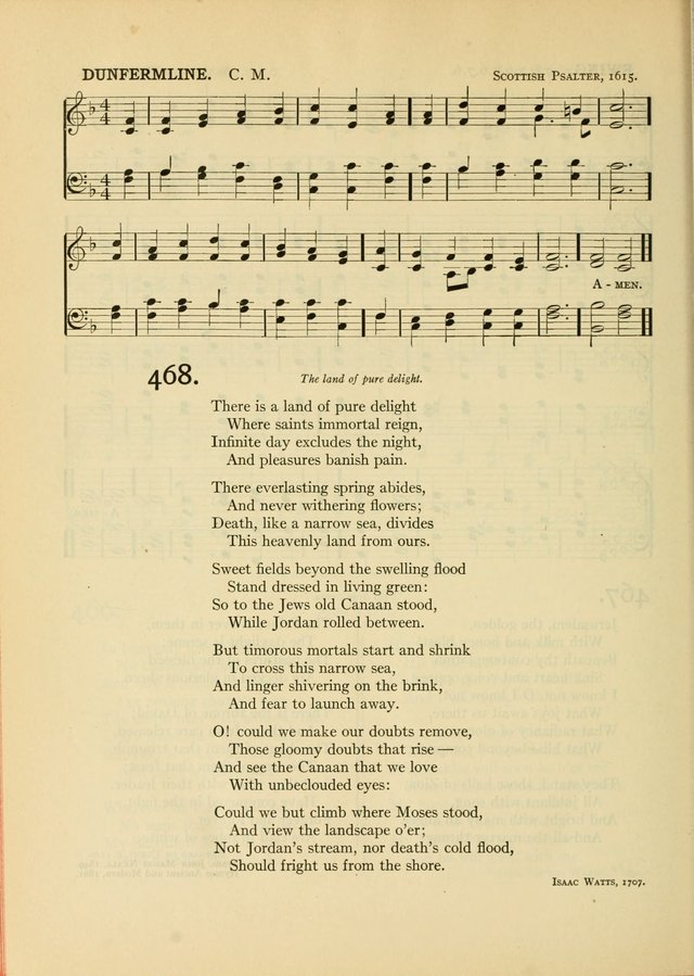 Services for Congregational Worship. The New Hymn and Tune Book page 422