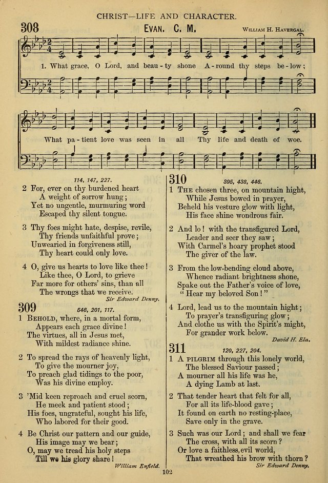The Seventh-Day Adventist Hymn and Tune Book: for use in divine worship page 102