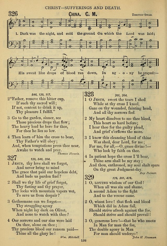 The Seventh-Day Adventist Hymn and Tune Book: for use in divine worship page 108