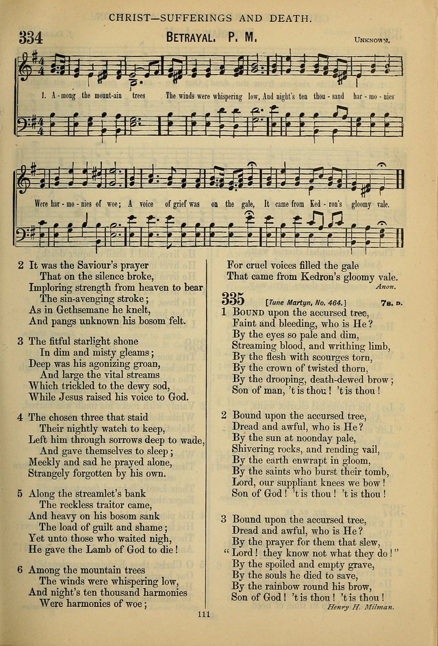 The Seventh-Day Adventist Hymn and Tune Book: for use in divine worship page 111