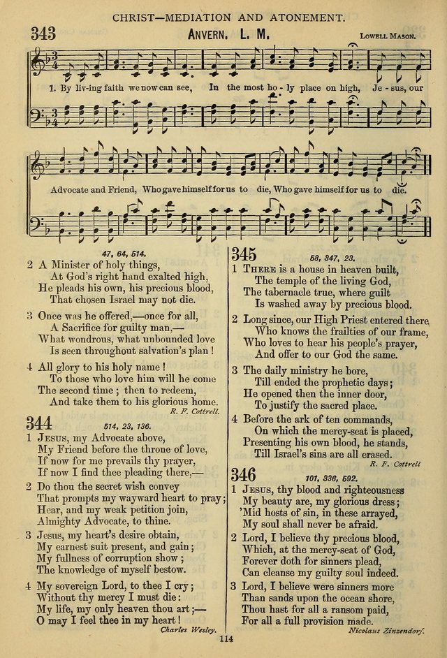 The Seventh-Day Adventist Hymn and Tune Book: for use in divine worship page 114