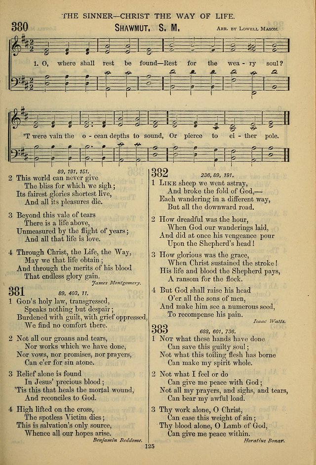 The Seventh-Day Adventist Hymn and Tune Book: for use in divine worship page 125