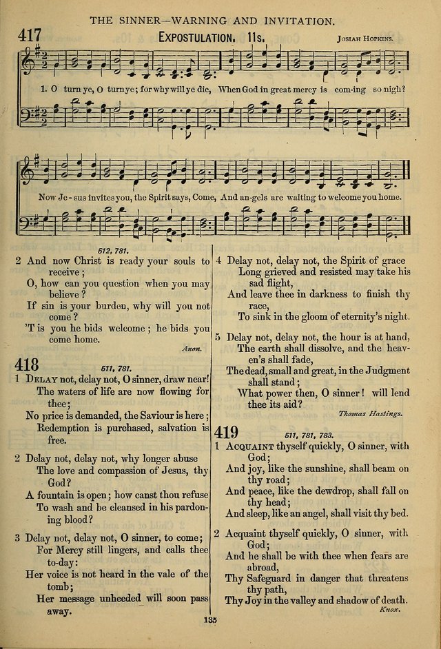 The Seventh-Day Adventist Hymn and Tune Book: for use in divine worship page 135