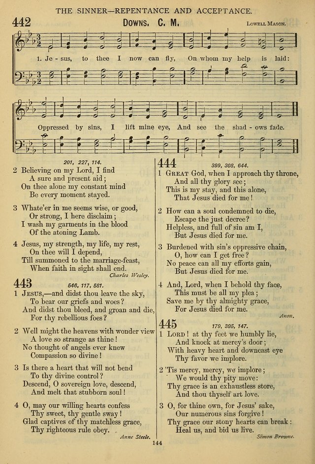 The Seventh-Day Adventist Hymn and Tune Book: for use in divine worship page 144