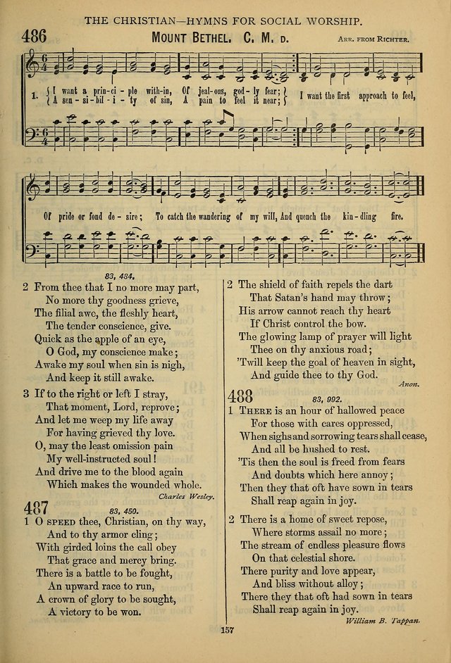 The Seventh-Day Adventist Hymn and Tune Book: for use in divine worship page 157