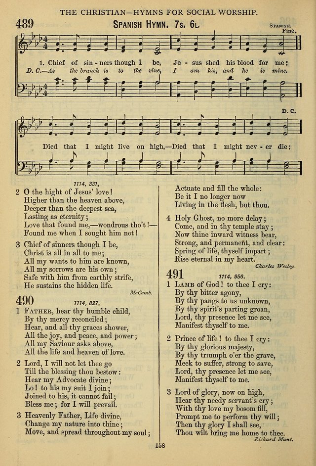 The Seventh-Day Adventist Hymn and Tune Book: for use in divine worship page 158