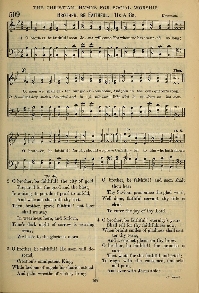 The Seventh-Day Adventist Hymn and Tune Book: for use in divine worship page 167
