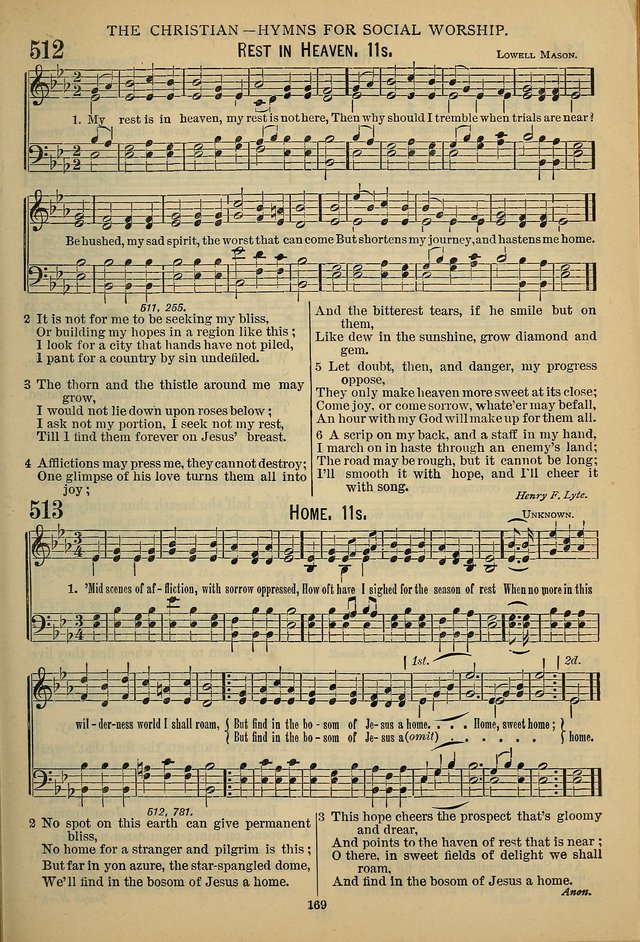 The Seventh-Day Adventist Hymn and Tune Book: for use in divine worship page 169