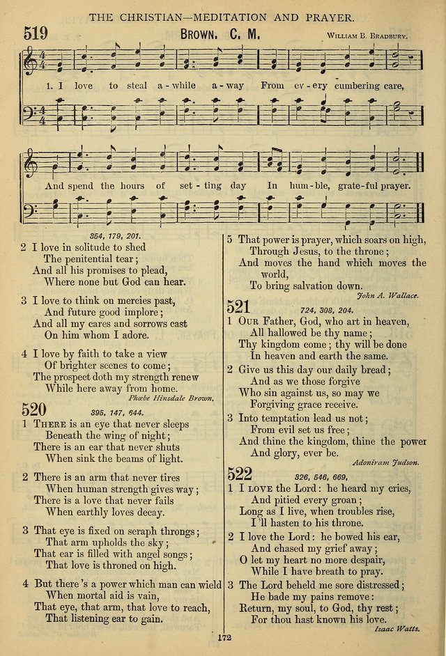 The Seventh-Day Adventist Hymn and Tune Book: for use in divine worship page 172